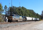 CSX 903 leads train L619-07 southbound